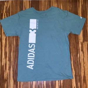 Adidas x3 collab shirt.